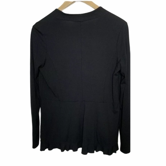 J Jill Womens Cardigan Size Small Petite Black - Picture 4 of 4